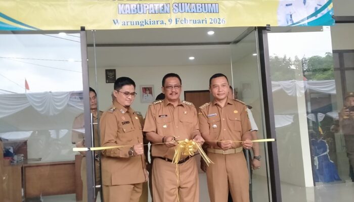 Bupati Sukabumi Resmikan Kantor Kecamatan Warungkiara