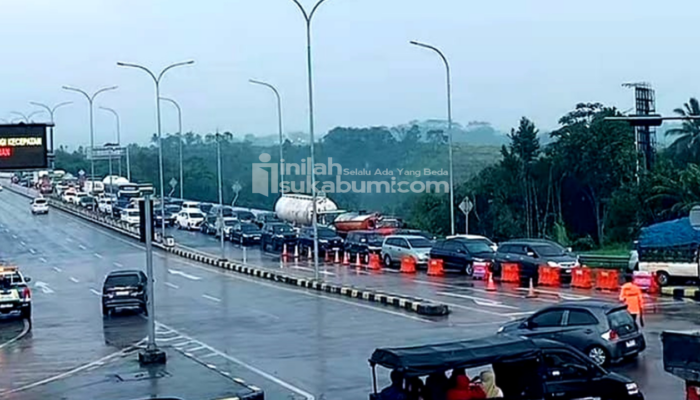 15.000 Kendaraan Masuk Sukabumi Melalui Exit Tol Bocimi Parungkuda