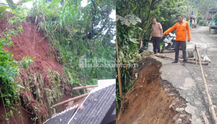 Tiga Lokasi di Sukabumi Diterjang Longsor