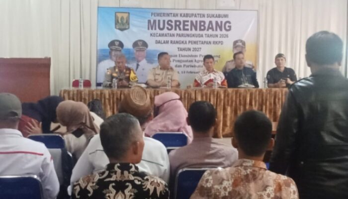 Musrenbang Kecamatan Parugkuda Sukabumi, Dewan Tedi: Agroindustri dan Pariwisata untuk Dorong Ekonomi