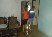 Sungai Cipangasahan di Cibadak Sukabumi Meluap, 11 Rumah Terdampak