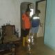 Petugas Penanggulangan Bencana Kecamatan (P2BK) Cibadak saat berada di lokasi banjir, Desa Sukasirna, Kecamatan Cibadak, Kabupaten Sukabumi, pada Selasa (17/2/2026). Foto: Istimewa