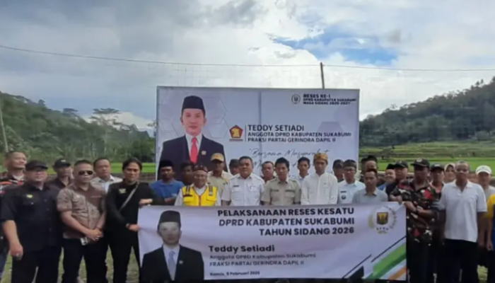 Reses Pertama di Parungkuda Sukabumi, Teddy Setiadi Dicurhati Soal Infrastruktur