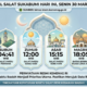 Jadwal Salat Sukabumi Hari Ini, Senin 30 Maret 2026. Grafis: INILAHSUKABUMI.COM