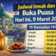 Jadwal Buka dan Imsak Hari Ini, 9 Maret 2026. Foto: Ilustrasi AI