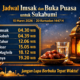 Jadwal Imsak dan Buka Puasa hari Ini, Selasa 10 Maret 2026