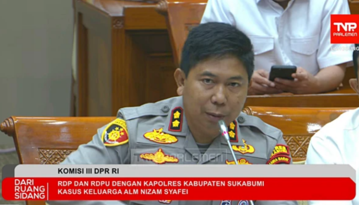 Komisi III DPR RI Minta Kapolres Sukabumi Periksa Ayah Kandung NS, Anwar Satibi