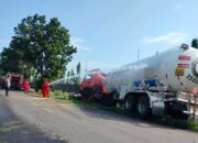 Pertamina Patra Niaga Regional JBB Pastikan Penanganan Cepat Insiden Armada Skidtank LPG di Balongan