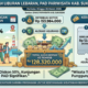 Info grafis jumlah PAD dan engunjung wisata yang masuk Sukabumi. Grafis: INILAHSUKABUMI.COM