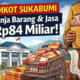 Pemerintah Kota Sukabumi merealisasikan belanja barang dan jasa sebesar Rp84,02 miliar hingga akhir Februari 2026. Foto: Dihasilkan ChatGPT