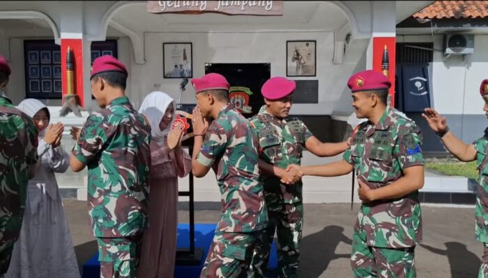 Puslatpurmar VI Jampangtengah Sukabumi Gelar Halal Bihalal