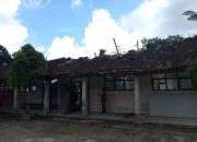 Tiga Ruang Kelas SMPN 3 Pabuaran Sukabumi Ambruk
