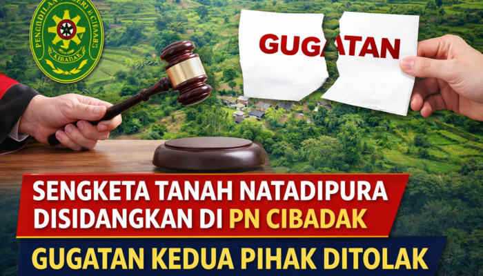 Tok! Sengketa Tanah PTPN Cibungur vs Ahli Waris Natadipura Ditolak Majelis Hakim PN Cibadak