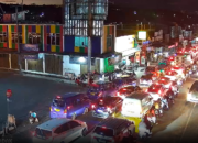 Malam Ini, Lalu Lintas di Cibadak Sukabumi Menuju Jakarta Padat Merayap