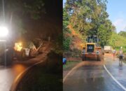 Update : Sempat Putus Total, Jalur Cikembar-Kiaradua Sukabumi Akhirnya Bisa Dilalui Pagi Ini