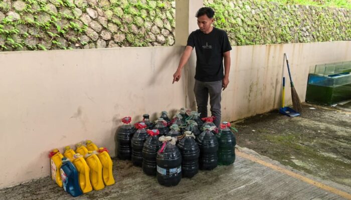 Modus Angkut Pertalite Pakai Galon di Tegalbuleud, Polres Sukabumi Amankan Mobil Agya Berisi 272 Liter BBM Subsidi