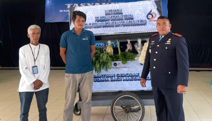 ​Gerobak Harapan dari Balik Jeruji: Cara Unik Lapas Warungkiara Sukabumi Sejahterakan Keluarga Napi di HBP ke-62