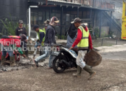 Tingkatkan Kenyamanan Pengendara, Dinas PU Kabupaten Sukabumi Perbaiki Jalan Salabintana