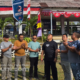 Kepala Lapas Kelas IIA Warungkiara, Kurnia Panji Pamekas saat membuka Pekan Olahraga dan Seni Narapidana (PORSENAP) di lapangan upacara Lapas, Minggu (19/4/2026). Foto: KARIMULLAH/INILAHSUKABUMI.COM
