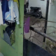 Pencuri celana dalam wanita di Kampung Bojongjagal, Kecamatan Cibadak, Kabupaten Sukabumi terekam kamera pengawas (CCTV) saat menjalankan aksinya, Senin (6/4/2026) dini hari kemarin. Foto: Tangkapan Layar CCTV