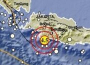 Gempa Magnitudo 4,5 Guncang Kota dan Kabupaten Sukabumi, Warga: Lampu Jalan Sampai Goyang