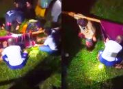 ​Detik-detik Satu Keluarga Jatuh dari Jembatan Gantung di Sukabumi, Sang Ayah Alami Patah Kaki