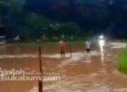 Seratusan Hektar Sawah Terendam Banjir di Cibadak Sukabumi, Petani Rugi Puluhan Juta Rupiah