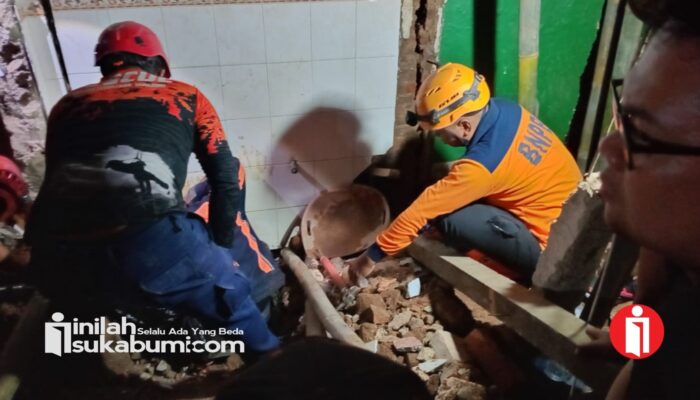 ​Dua Jam Terjepit Reruntuhan Tembok Renovasi Indomaret di Sukabumi, Evakuasi Syaripudin Berlangsung Dramatis