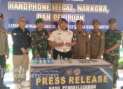 Gandeng BNNK, Pegawai Lapas Warungkiara Sukabumi dan Warga Binaan Dites Narkoba