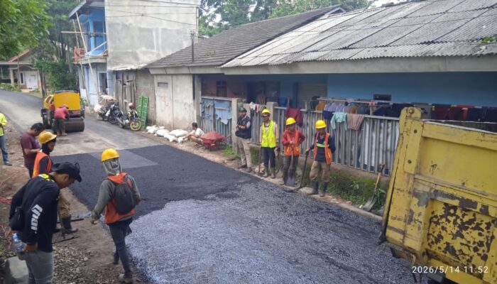 DPU Sukabumi Percepat Pemeliharaan Jalan Kopeng-Cipetir Kadudampit, Dukung Mobilitas dan Ekonomi Warga