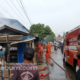 Kios makanan di Jalan Pelabuhan II KM 13, Kampung Cibodas, Desa Kertaraharja, Kecamatan Cikembar, Kabupaten Sukabumi, hangus terbakar pada Kamis (7/5/2026) pagi. Foto: istimewa