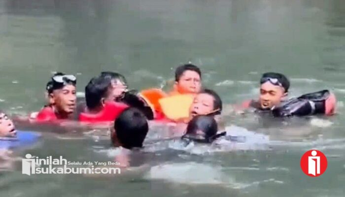 Wisatawan Tenggelam di Curug Larangan Sukabumi, Korban Ditemukan di Dasar Pusaran Air
