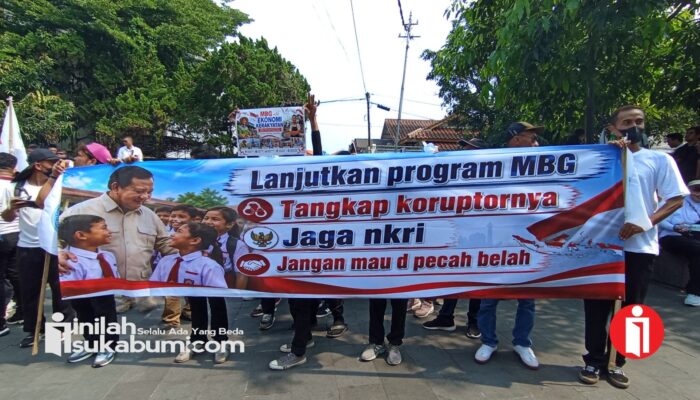 Ribuan Massa Geruduk DPRD Kota Sukabumi, Suarakan Dukungan Penuh untuk Program MBG