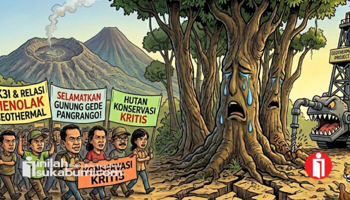 ​Hutan di Jawa Barat Kritis ! FK3I dan Relasi Tolak Proyek Geothermal Gunung Gede Pangrango
