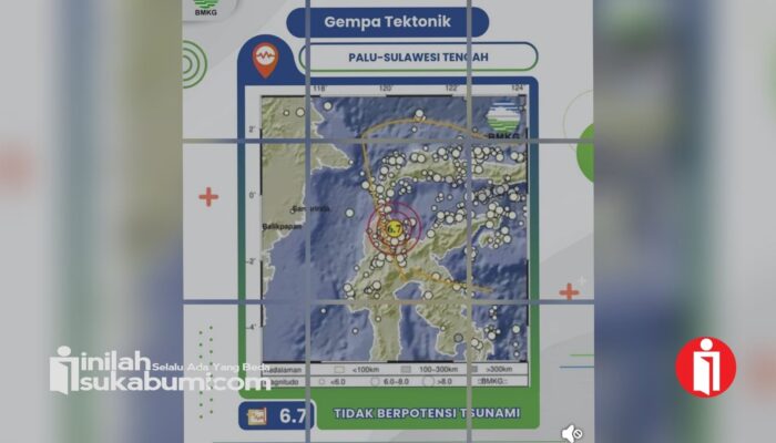 Update Gempa Palu M6,7 Dipicu Aktivitas Sesar Aktif di Darat
