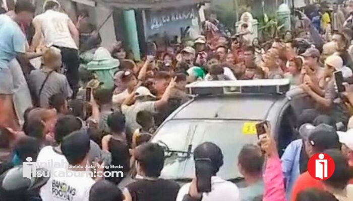 Pencuri Motor Babak Belur Dihakimi Massa di Nagrak Sukabumi, Satu Pelaku Kabur