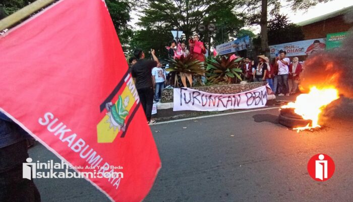 Lagi, Mahasiswa Sukabumi Turun ke Jalan Desak Evaluasi Total Pemerintahan Prabowo-Gibran !