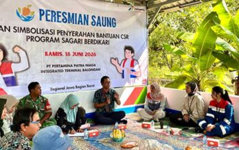 Pertamina Patra Niaga RJBB Resmikan Saung SAGARI