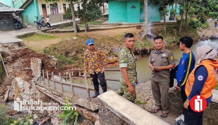 “Teu Hujan Teu Angin” Jembatan di Bojonggenteng Sukabumi Ambruk, Mengapa?