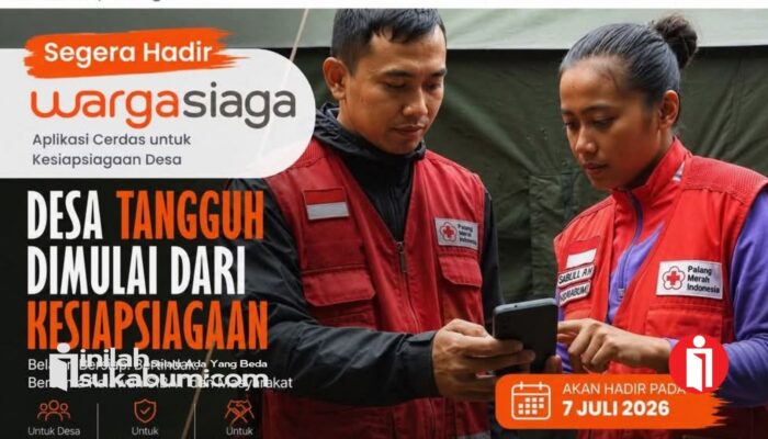 Revolusi Mitigasi Bencana di Sukabumi, PMI dan Saka Warga Luncurkan Aplikasi WargaSiaga Berbasis AI