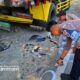 ​Kecelakaan di Jalur Lingkar Selatan Sukabumi, Pemotor Tewas Tabrak Truk Parkir