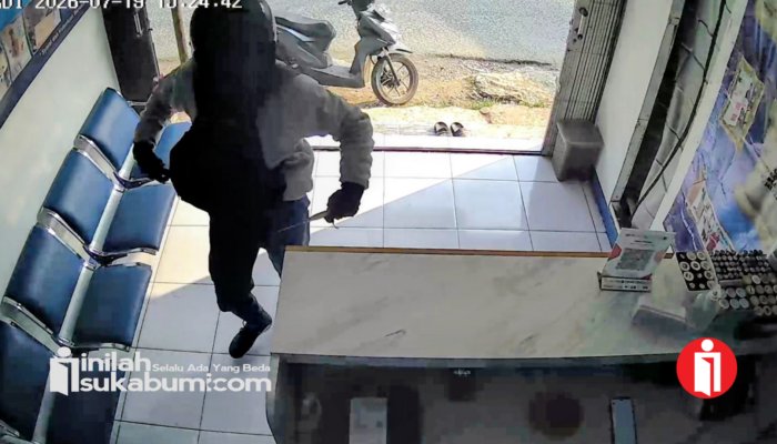 Aksi Heroik Penjaga BRI Link di Nagrak Sukabumi, Nekat Lawan Perampok Bersenjata Golok Demi Lindungi Toko