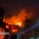 Lahan Alang-alang Terbakar di Nagrak Sukabumi Ancam Permukiman