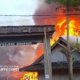 BREAKING NEWS : Kebakaran di Kampung Adat Cipta Mulya Cisolok, Puluhan Rumah Rata dengan Tanah
