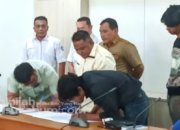 Ketua DPRD Kabupaten Sukabumi, Budi Azhar Mutawali berjanji akan mengawal penyelesaian persoalan ketenagakerjaan yang dihadapi ratusan eks karyawan PT Wilton Wahana Indonesia dan PT Bagas Bumi Persada. Foto: Dok DPRD Kab. Sukabumi